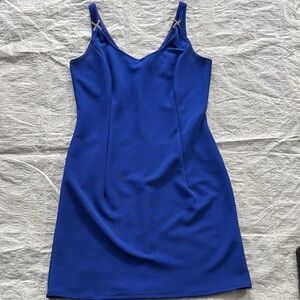 Blue Sleeveless Dress